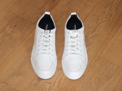 Baskets blanches Pegada en cuir