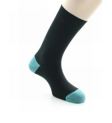 Chaussettes bleu marine en coton