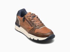 Chaussures sneakers marron Mustang avec semelle sport
