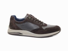 Sneakers SIOUX modèle Turibio en cuir marron
