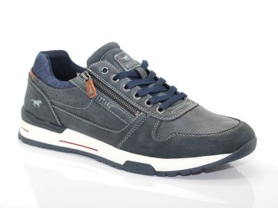 Chaussures basses Mustang style sneaker bleu marine