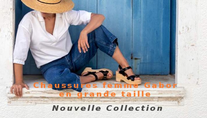 La Nouvelle Collection de chaussures femme Gabor est arrivée en grande taille